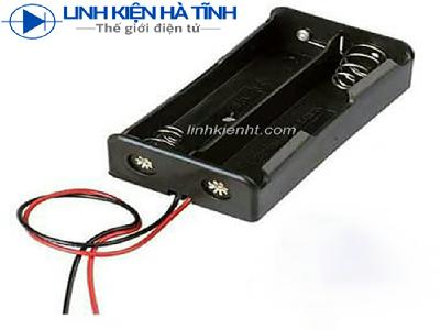 Đế pin 18650 hộp pin 18650 2 cell Đế pin 18650 hộp pin 18650 2 cell